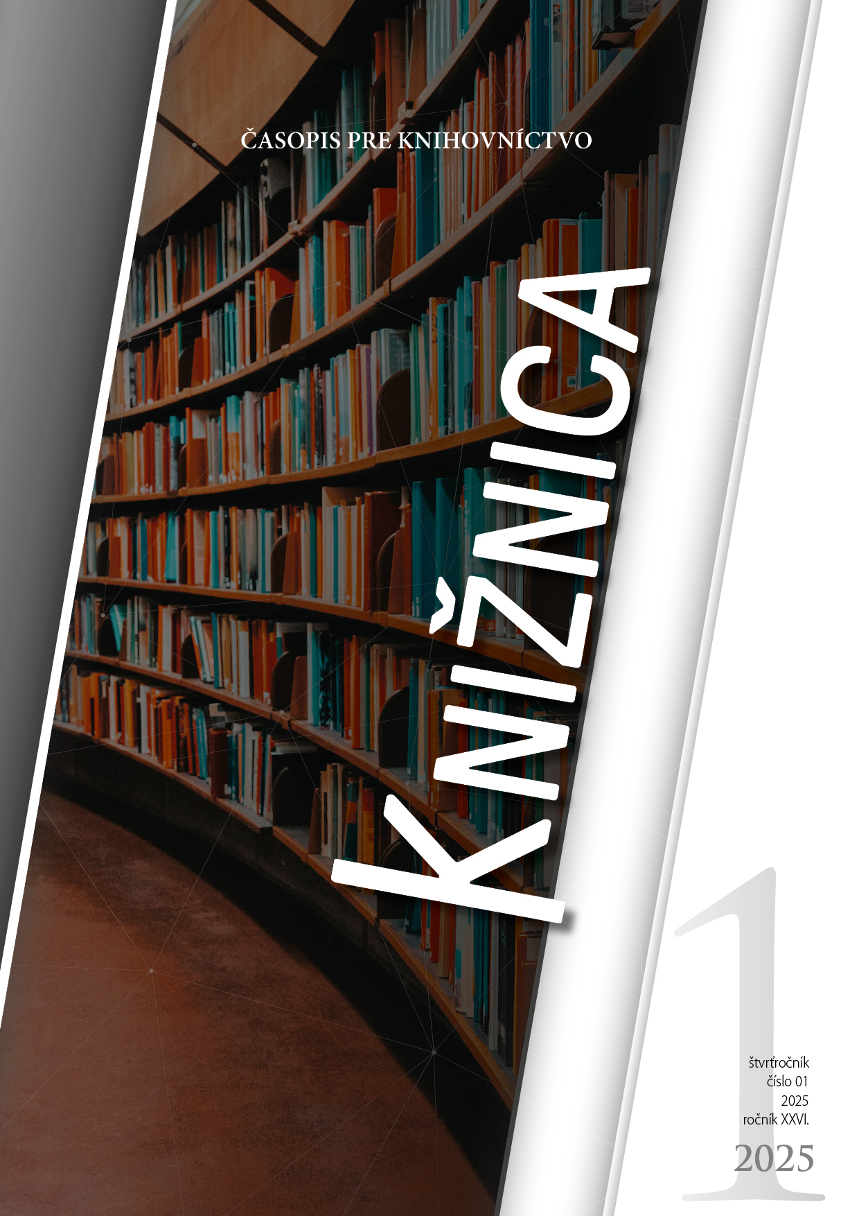 Obálka časopisu Knižnica 1/2025